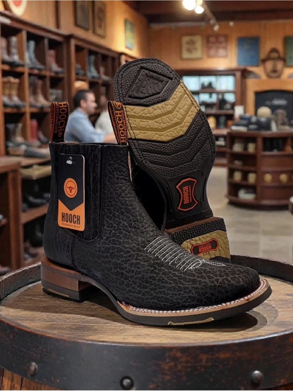 Botines cuello de toro originales negros